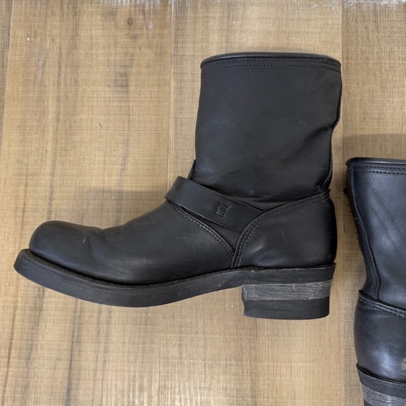 Goodyear Welted Nana Industrial Black Motorcycle Boots Men's Size 8M (see below) - Picture 12 of 14